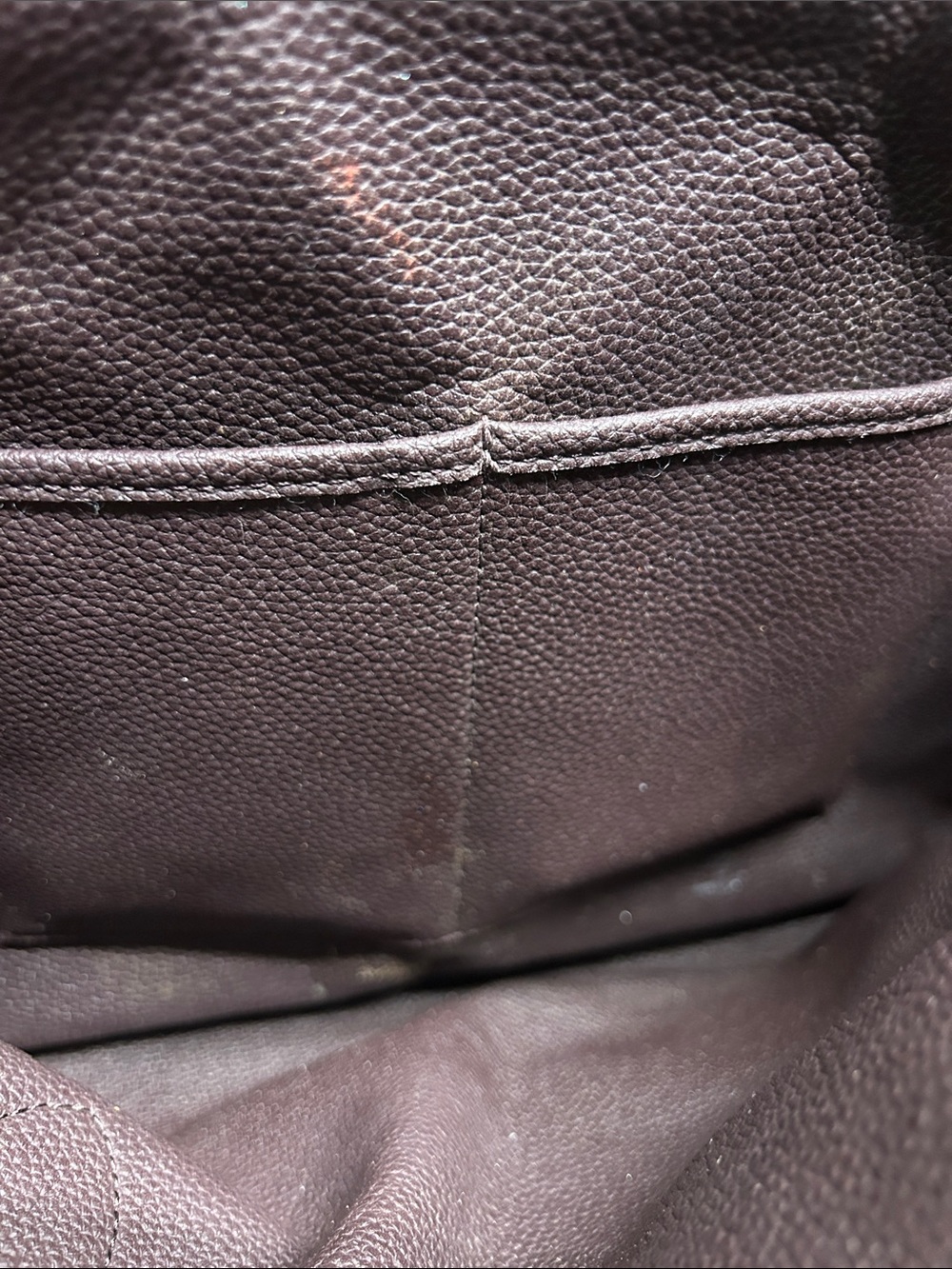 Coach Lora Color-block Tan/Rust Leather Signature Logo Carryall Tote Bag Purse 👜 - Picture 11 of 16